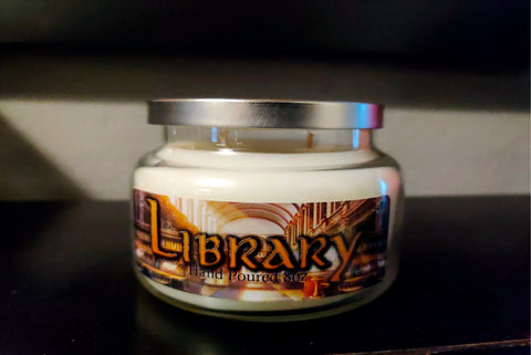 Hand Poured | Library | Candle